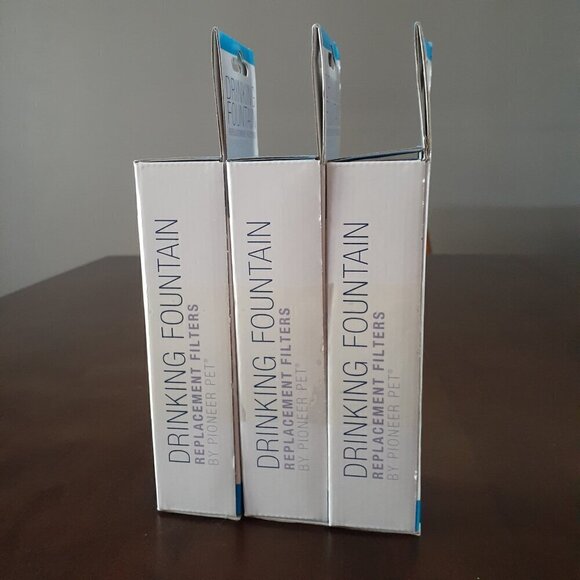 Pioneer Pet NWT 3 Pack Drinking Fountain Replacement Filters - Picture 3 of 4